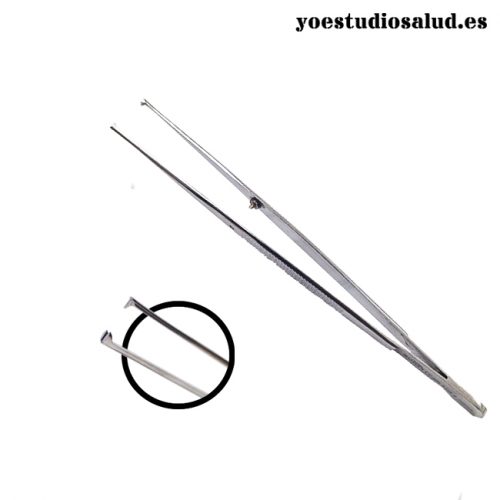 Pince chirurgicale de dissection 16 cm avec dent